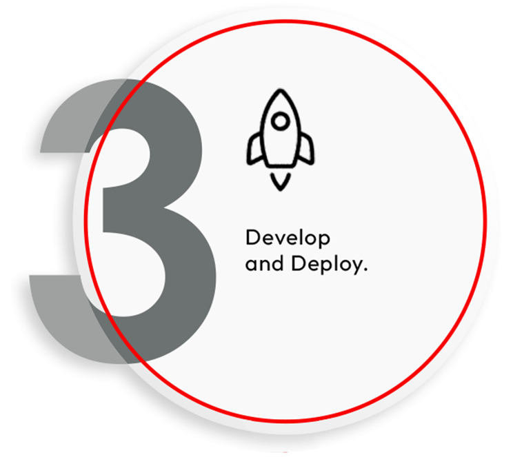 develop and deploy